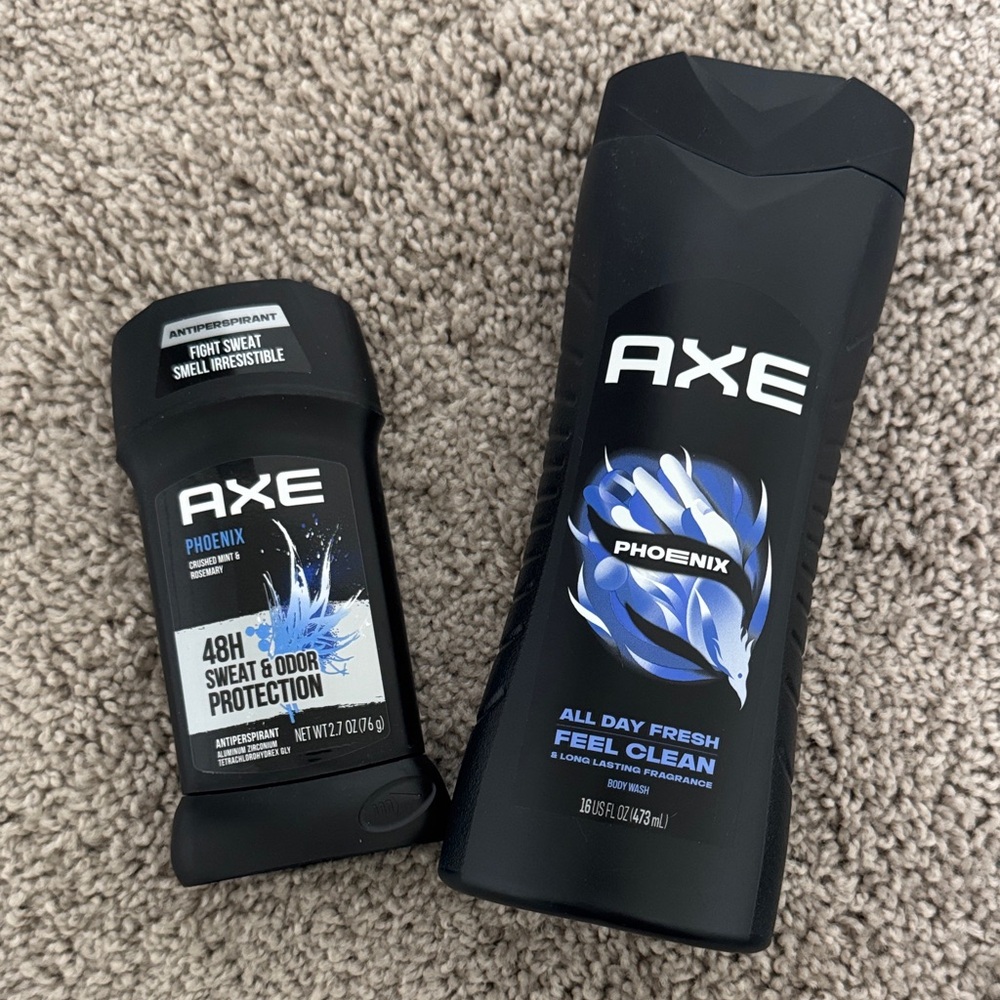 AXE Phoenix Men’s Body Wash & Antiperspirant - Black/Blue